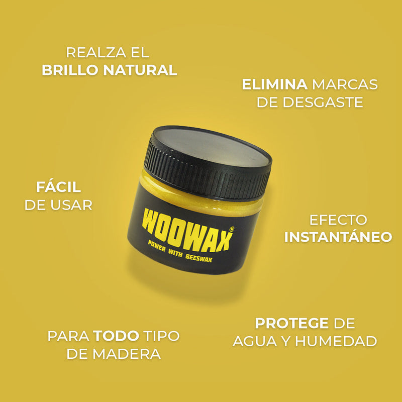 Woowax™ Lustrador de Cera de Abejas para Maderas y Muebles