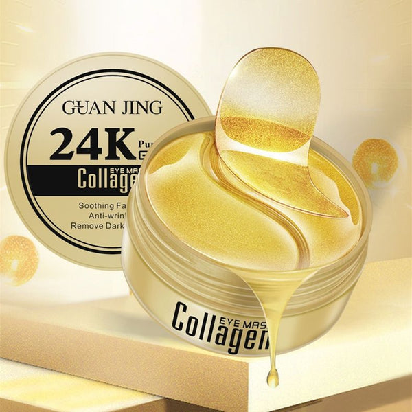 Parches Anti Ojeras Mascarilla Gold 24 K Colageno